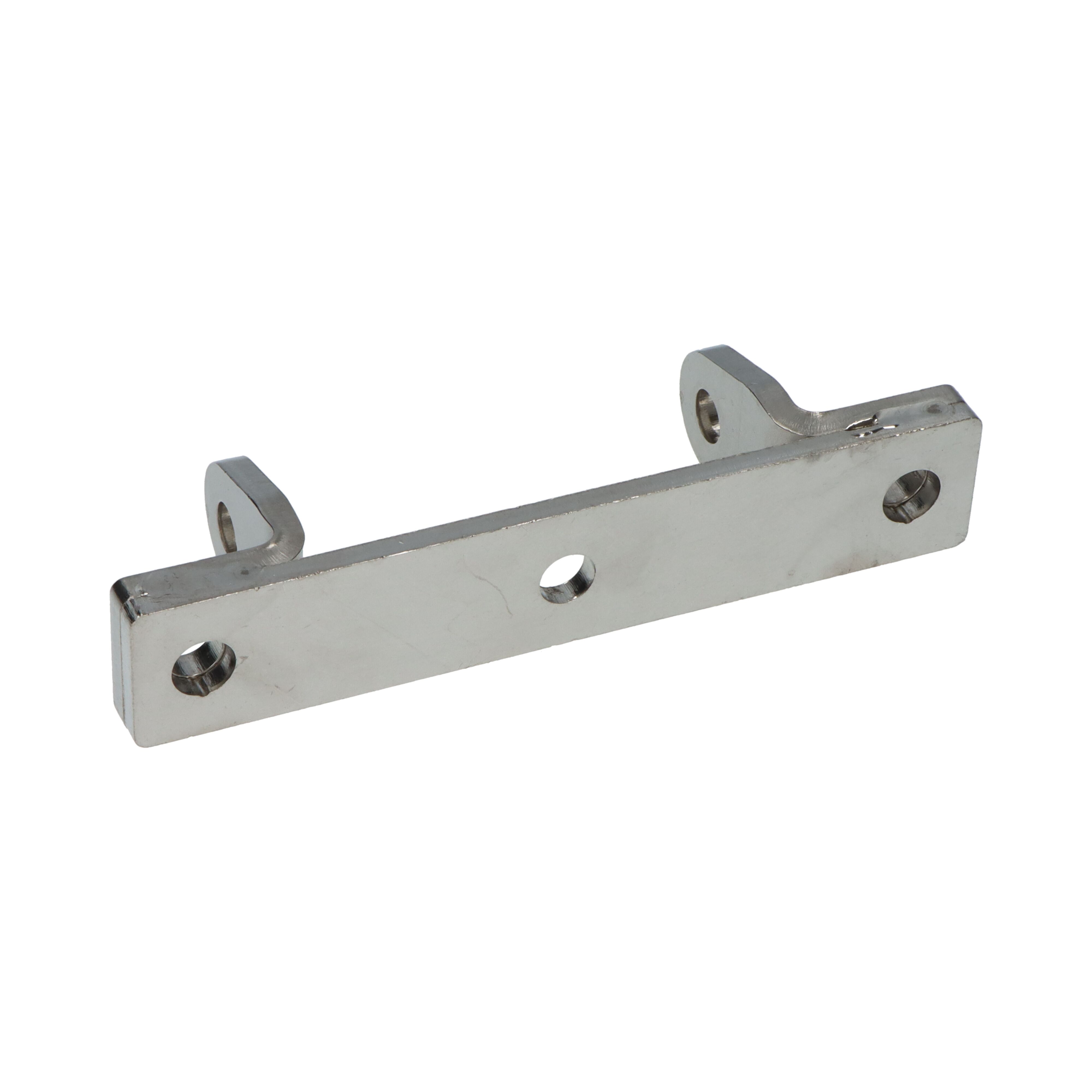 Pommier scharnierbok - schroefbaar - voor scharnierbreedte 88 mm - RVS