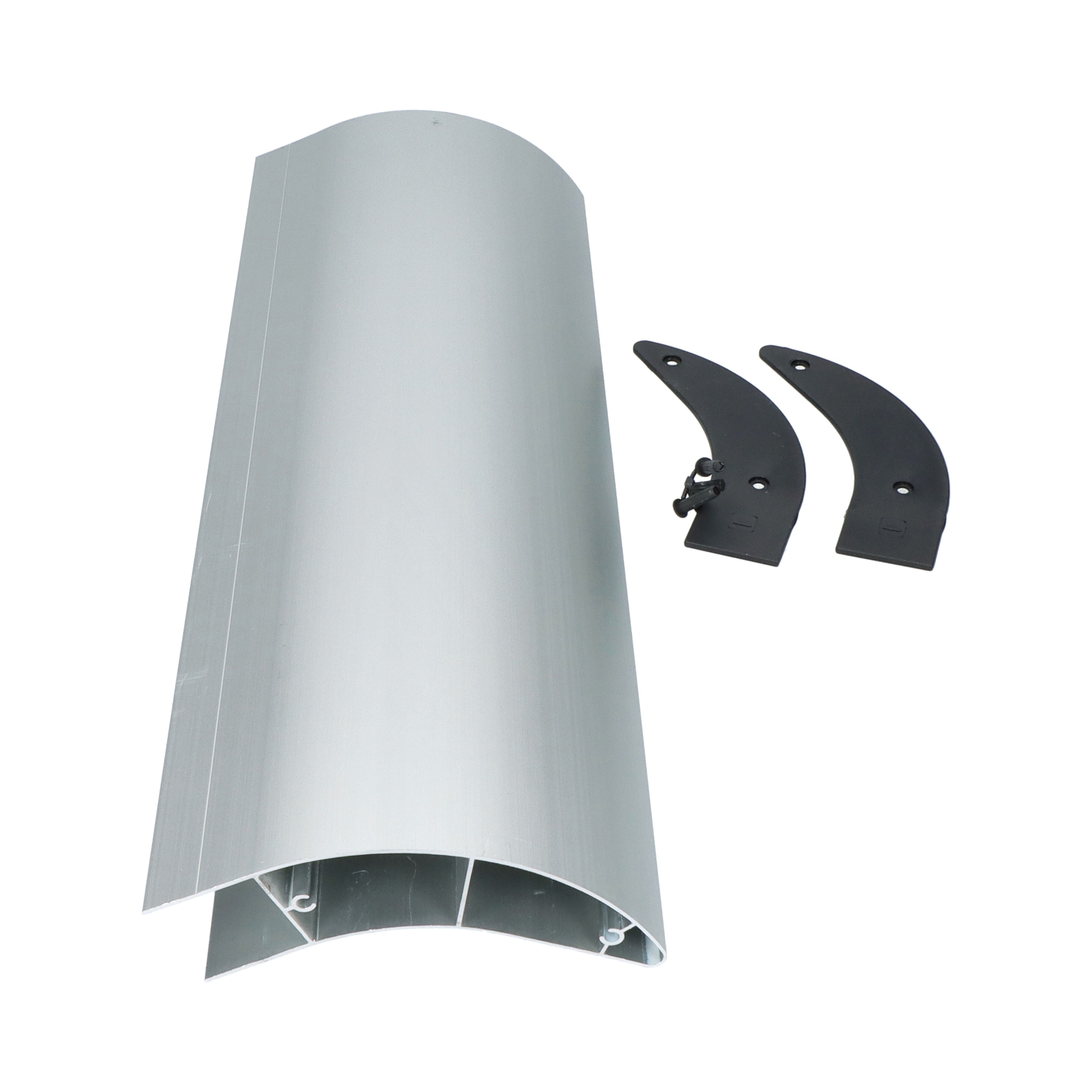 Takler corner piece 500 mm high - for aluminum side protection board - aluminum