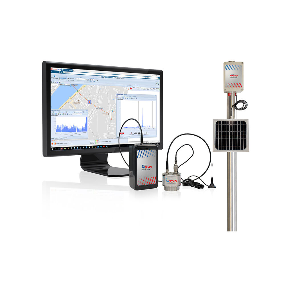 Gutermann acoustic leak detection HISCAN set
