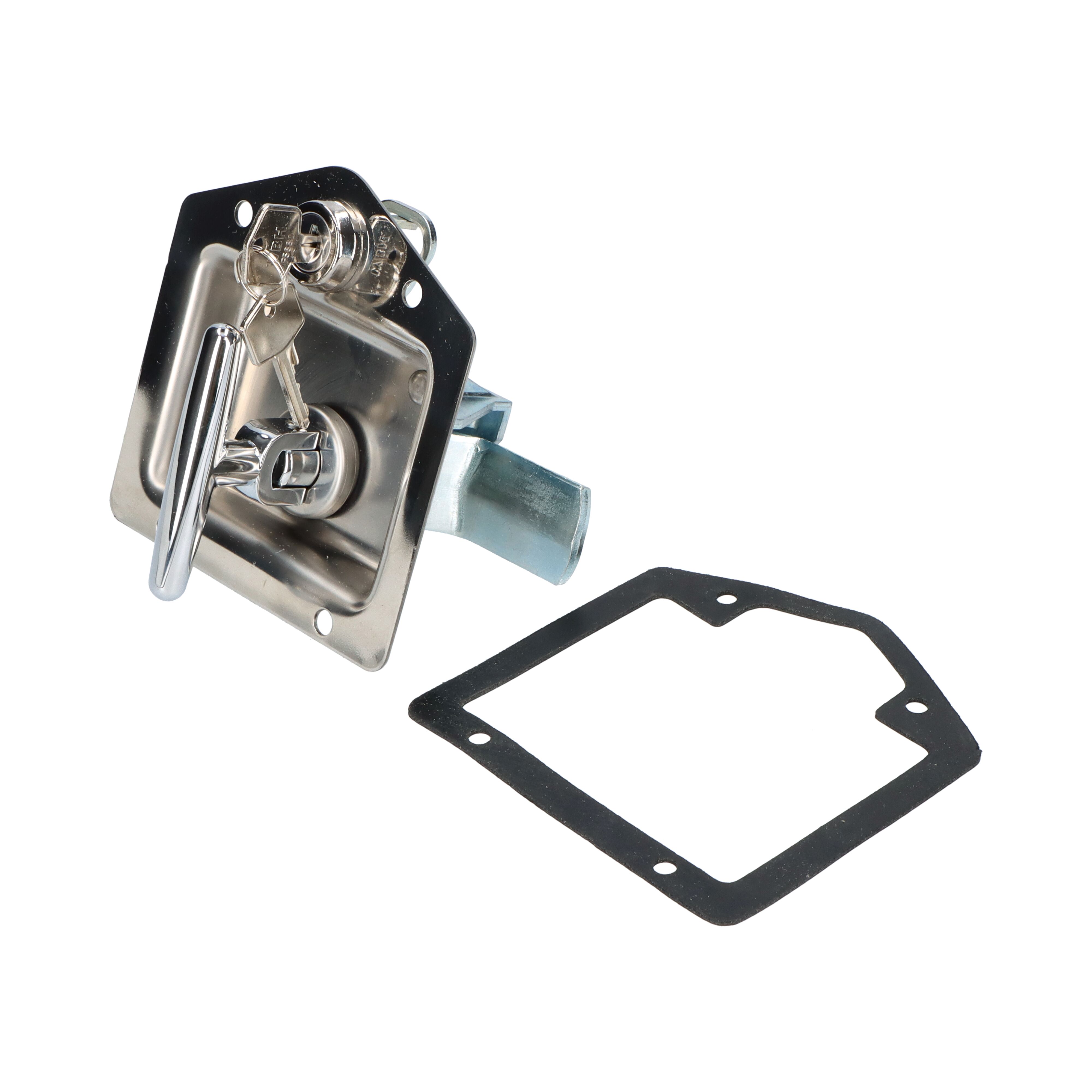 Rhiwa Quality drop-T lock - left closing - adjustable 43-55 mm - key FS880