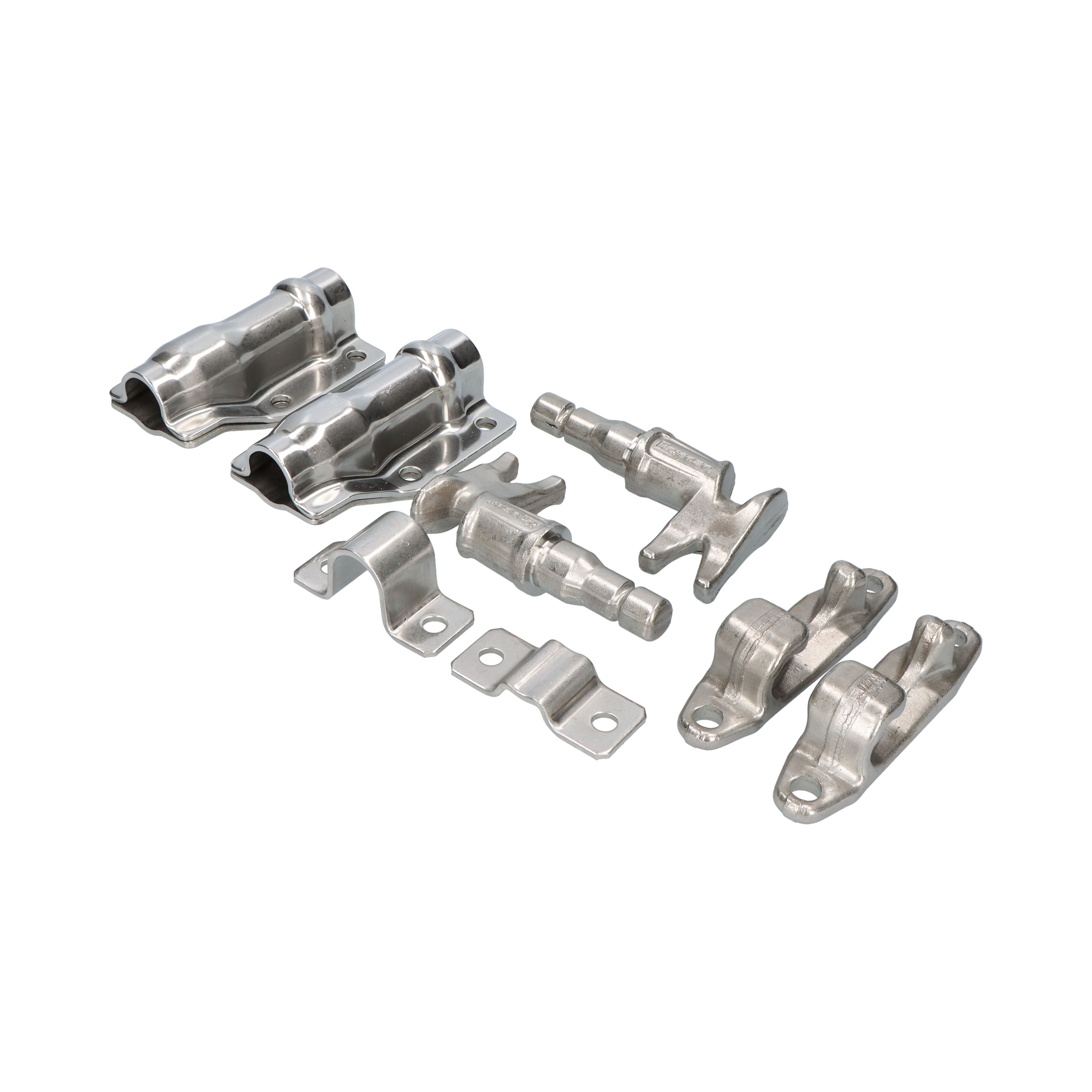 Pommier external locking mechanism set Ø 22 mm - model ST3 - stainless steel
