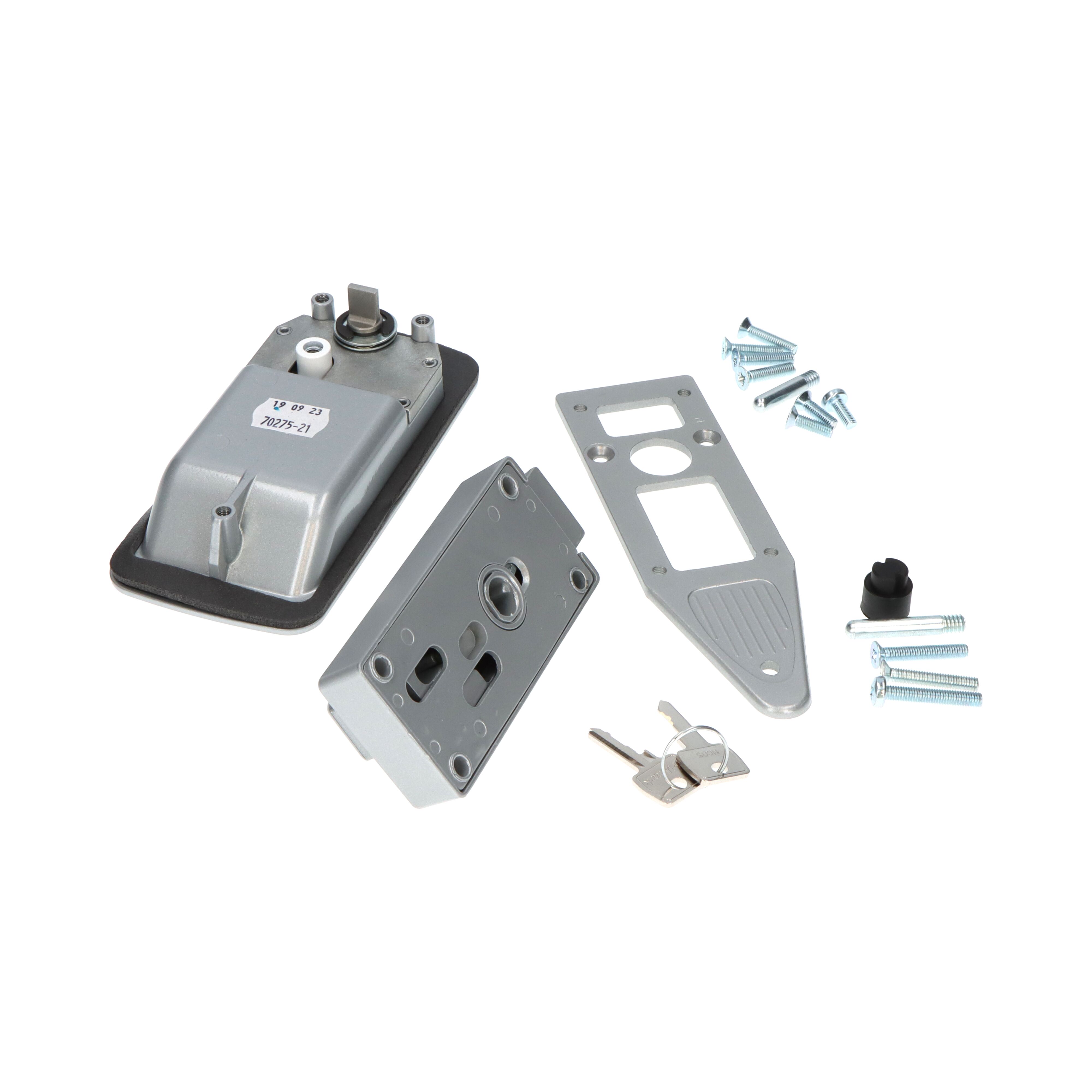 Rhiwa Quality caravan door lock - right - for door thickness 25-40 mm - key no. MC05