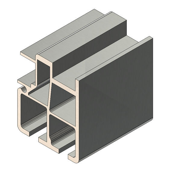 Rhiwa Quality rail de roulement 7500 mm - pour Runner 100 - aluminium