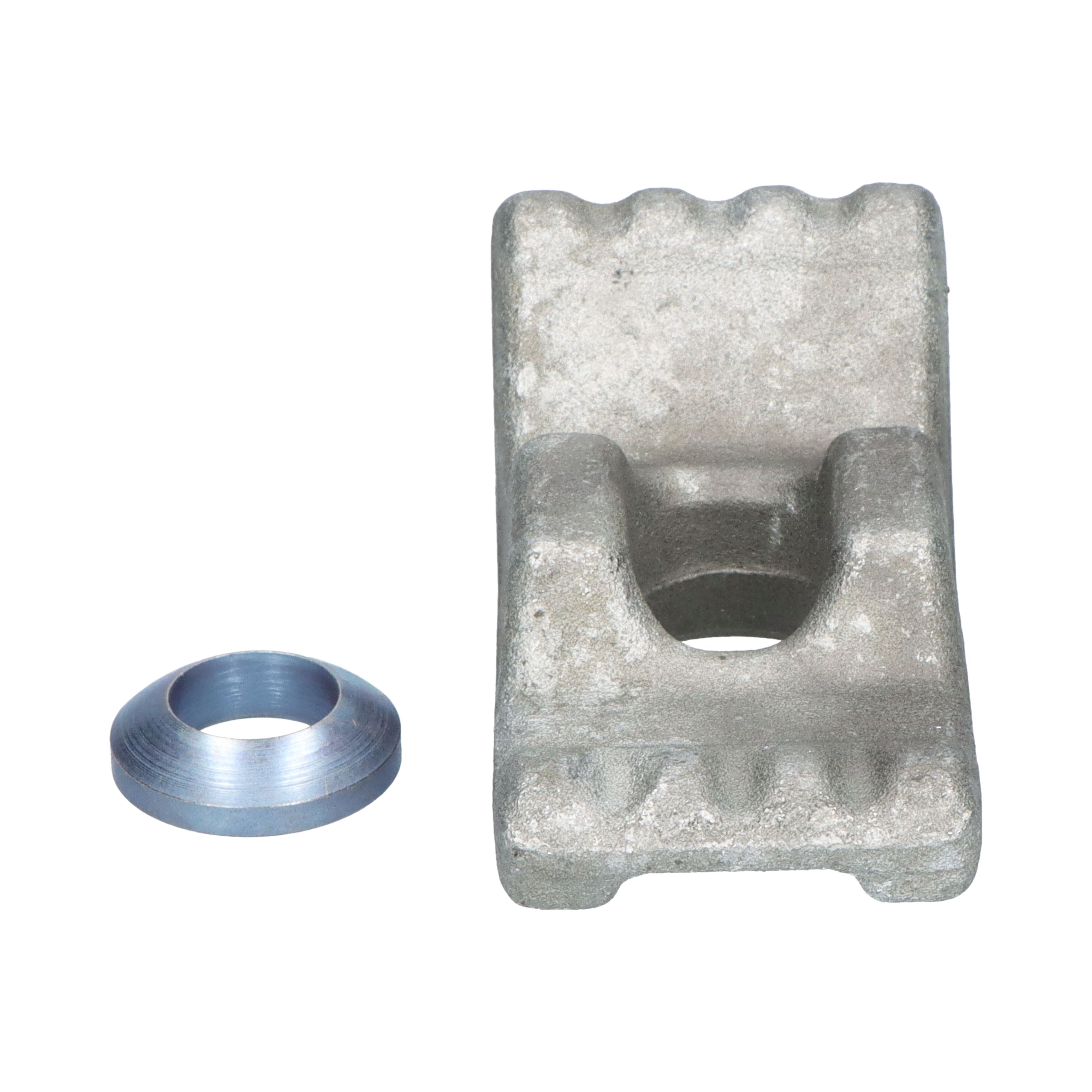 Pommier chassis klamp 5/22 mm - zelf balancerend - inclusief ring - gesmeed staal