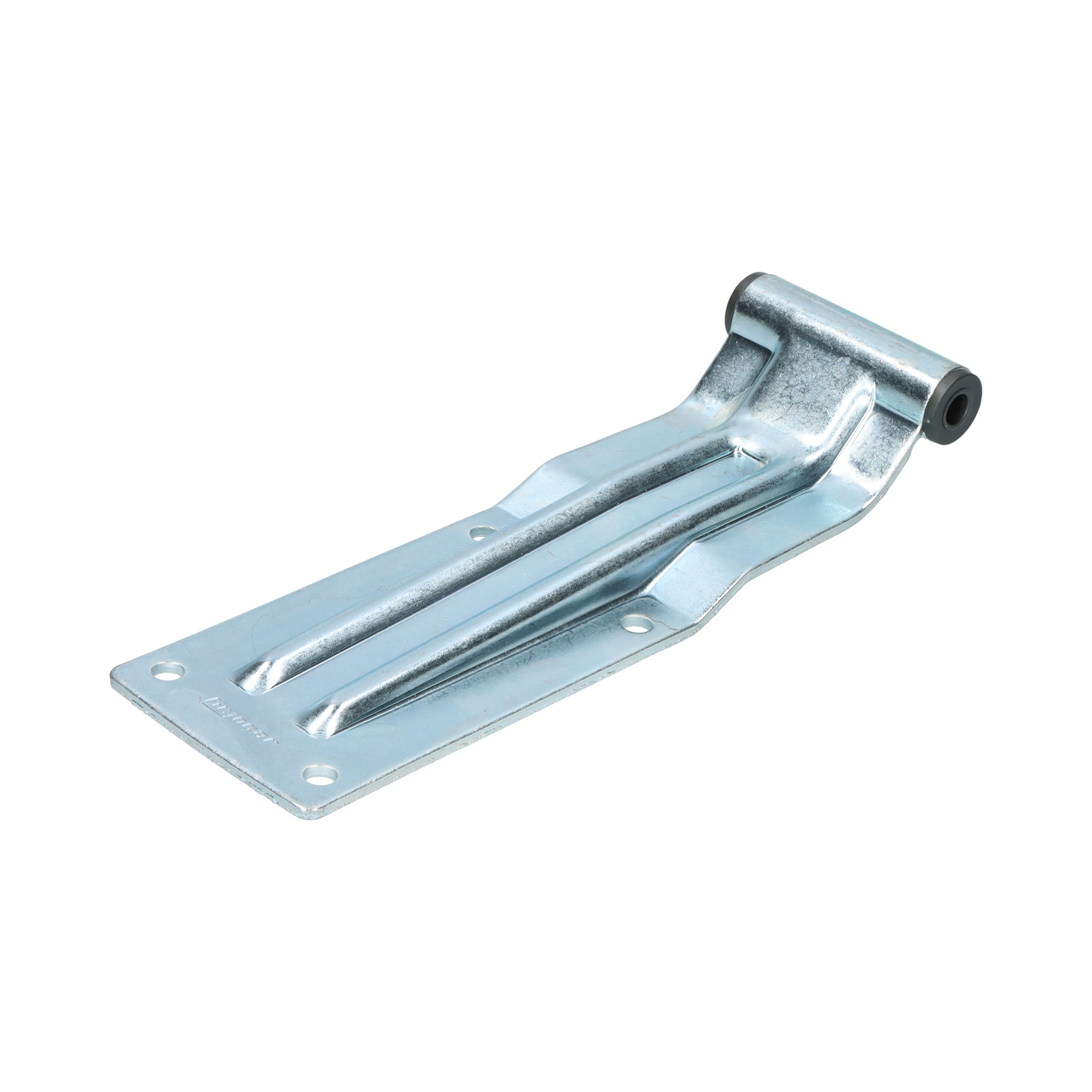 Pommier rear door hinge plate 262 mm - trestle width 88 mm - zinc-plated