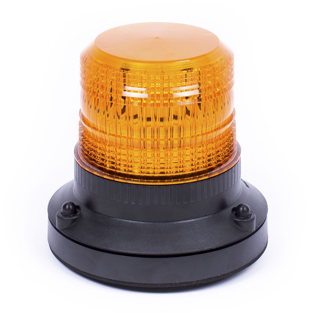 Rhiwa Quality flashing led beacon Delta - 1 bolt - orange