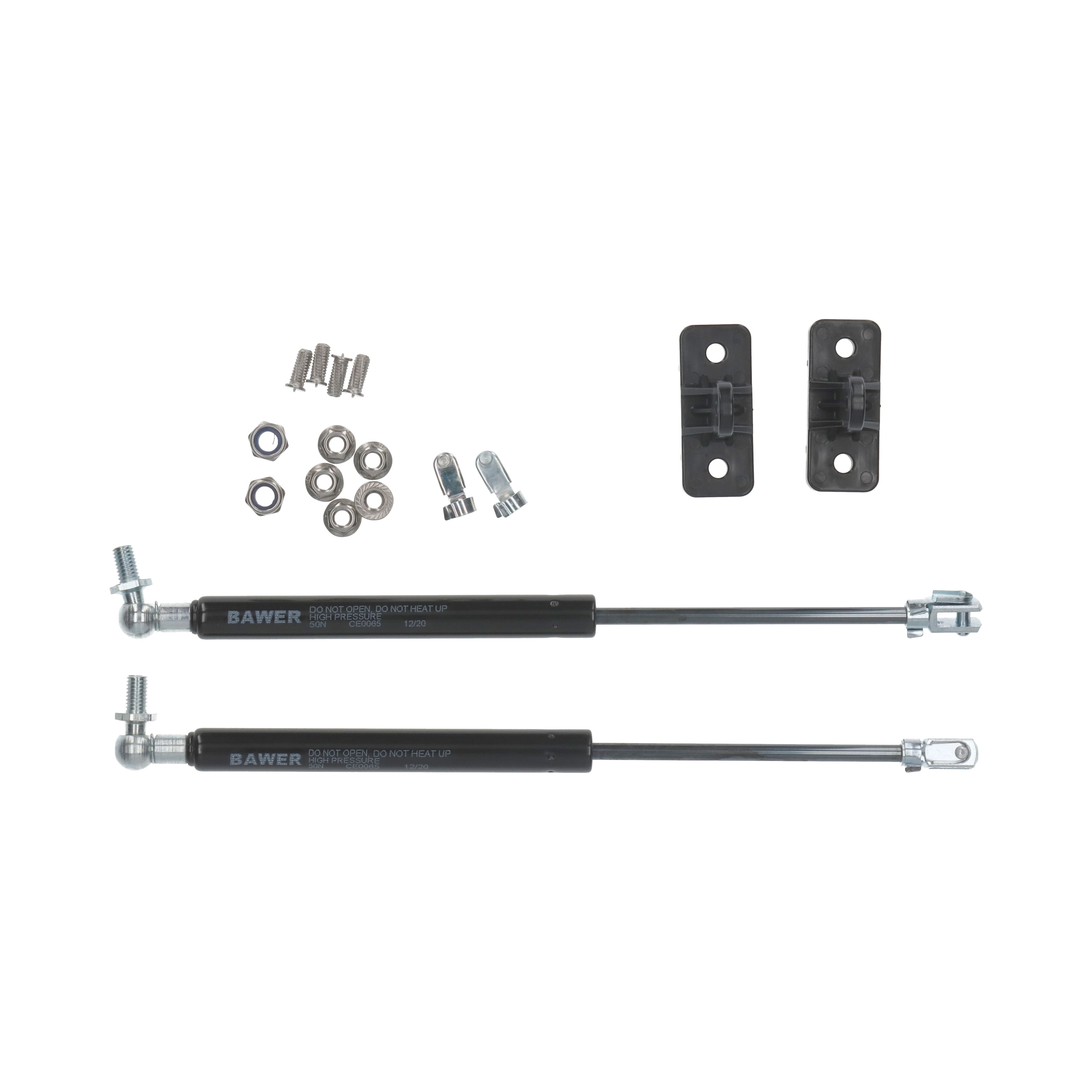 Bawer set of 2 gas springs 50 Nm - 280 mm long - for Bawer toolbox