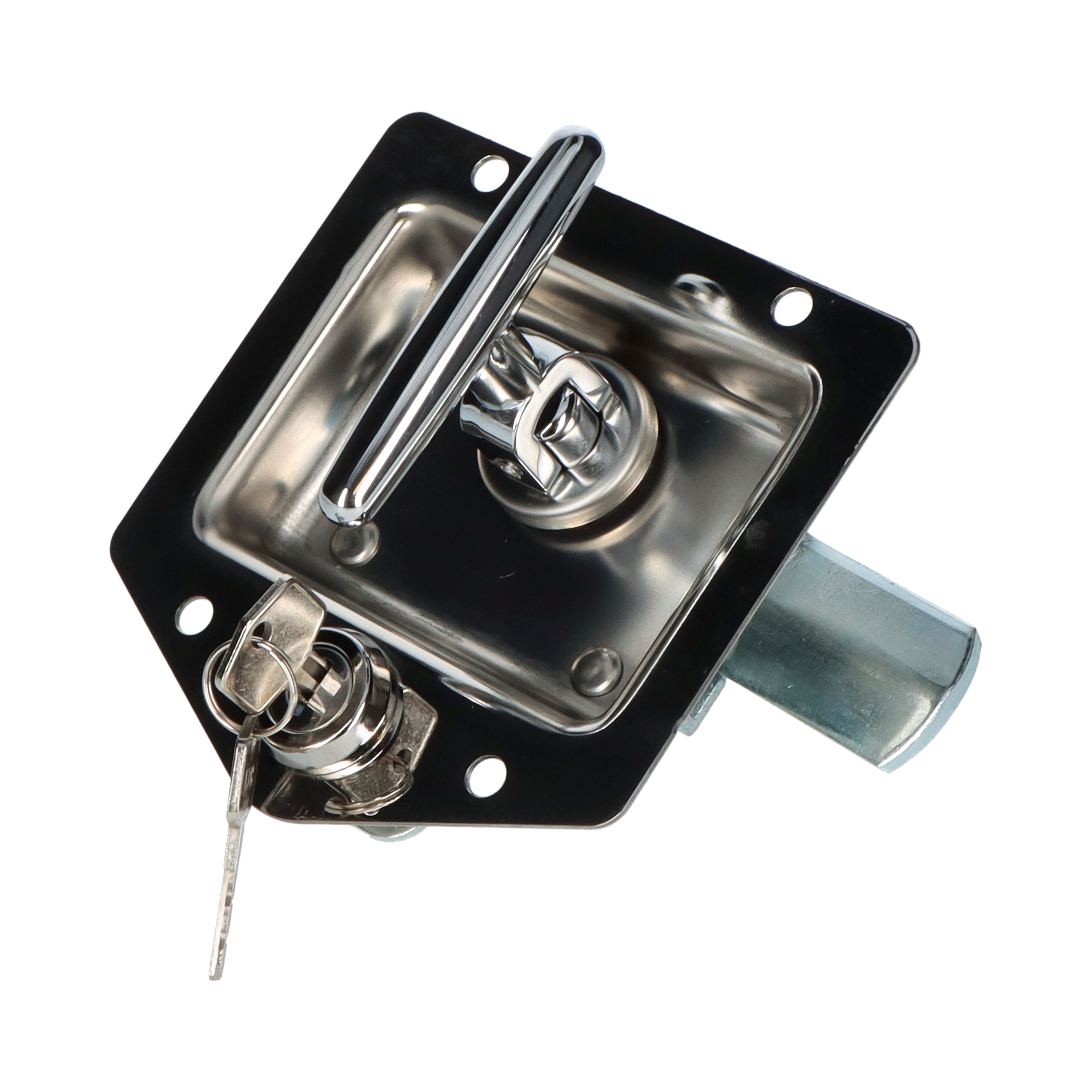 Rhiwa Quality drop-T lock - right closing - adjustable 43-55 mm - key FS880