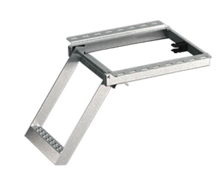 Takler marche escamotable - 1 marche - 400 x 420 mm (Lxl) - galvanisée à chaud