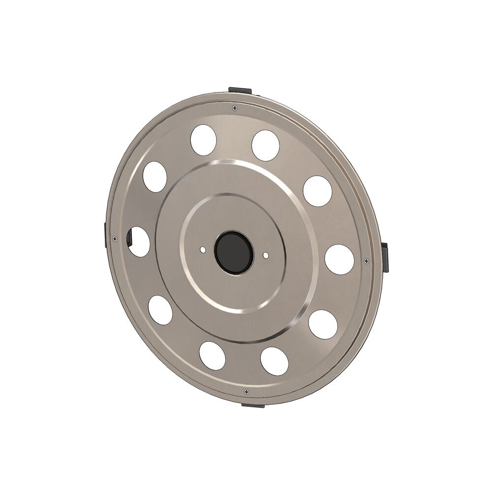 Rhiwa Quality wieldop achterwiel Rally 16 Inch - gepolijst RVS