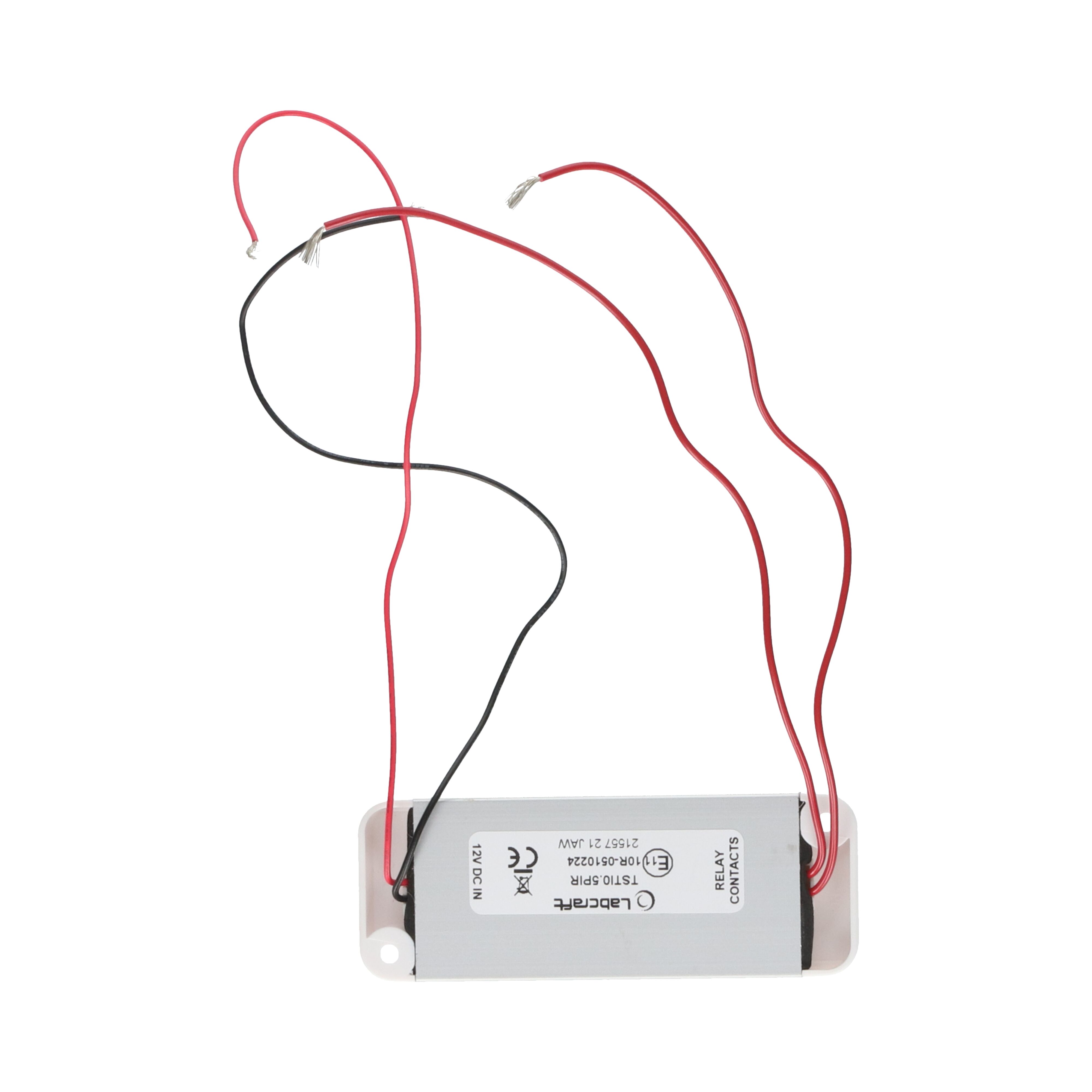 Labcraft PIR movement sensor Slimline - for vans - 12V - IP50