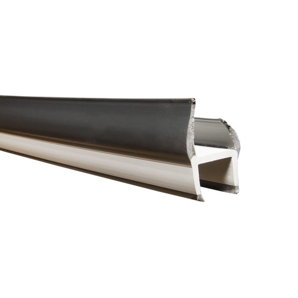 Pommier profil de porte conteneur 20 mm - gris/noir - 5 mètres