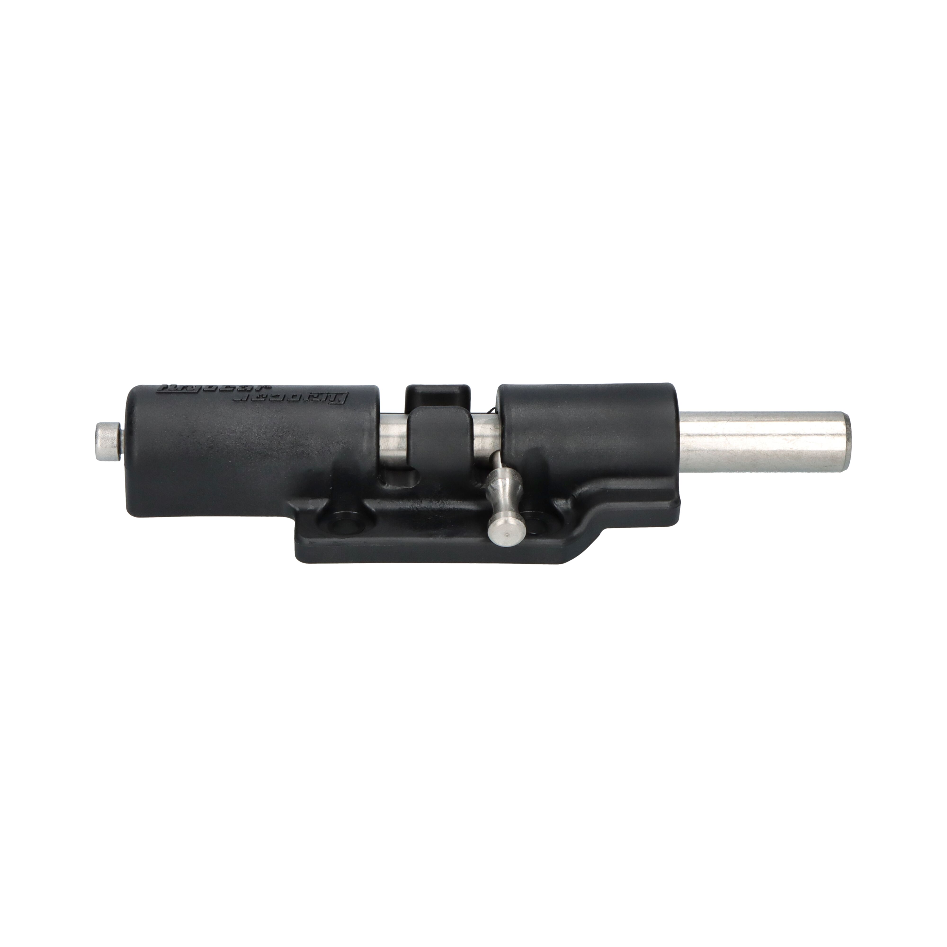 Pommier spring pin lock - for partition wall - plastic with stainless steel pin
