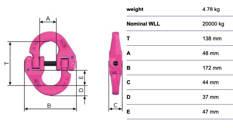 RUD VIP-Chain coupling VVS-22