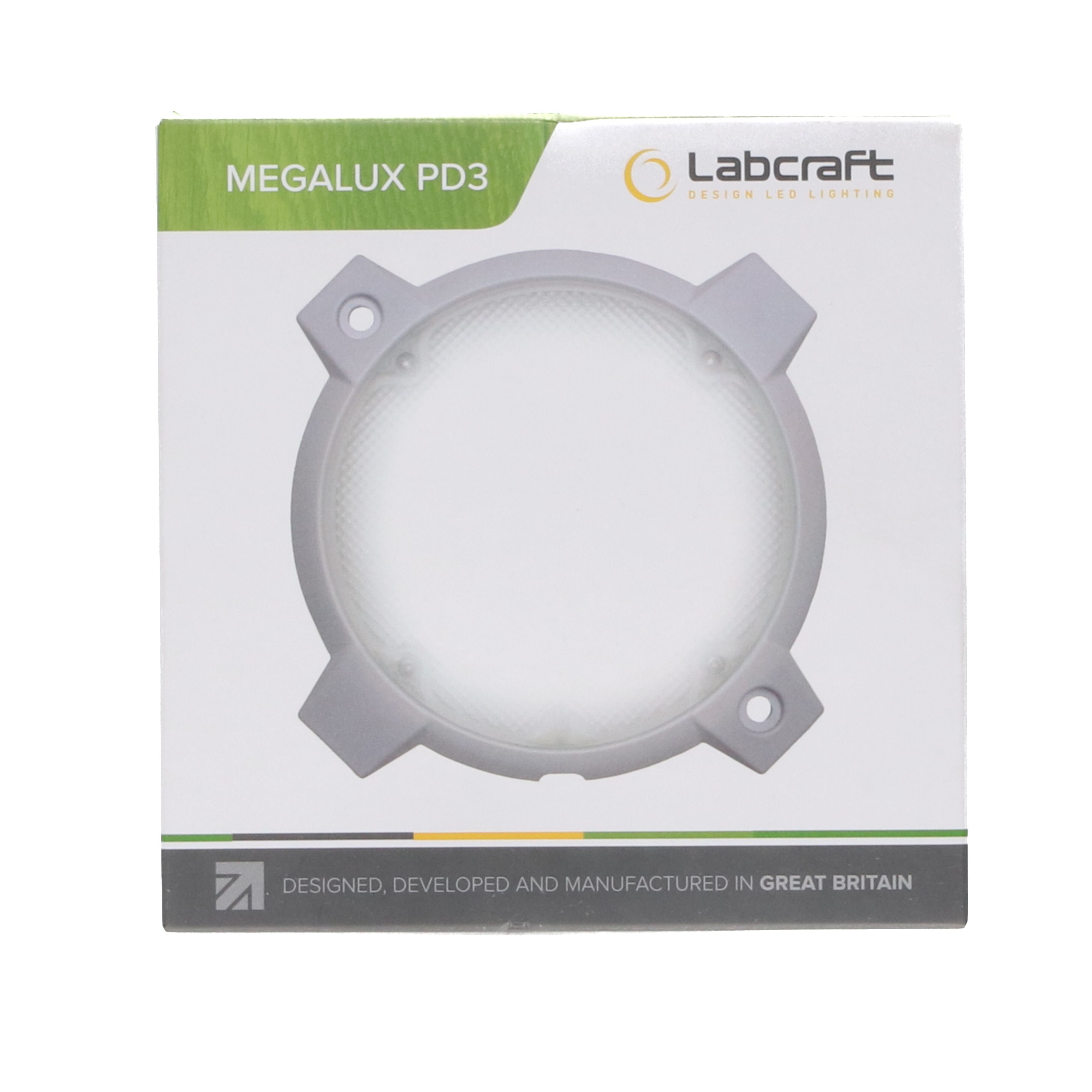 Labcraft led lighting Megalux Clear - surface model - Ø 132 mm - 24V - 850 lumen