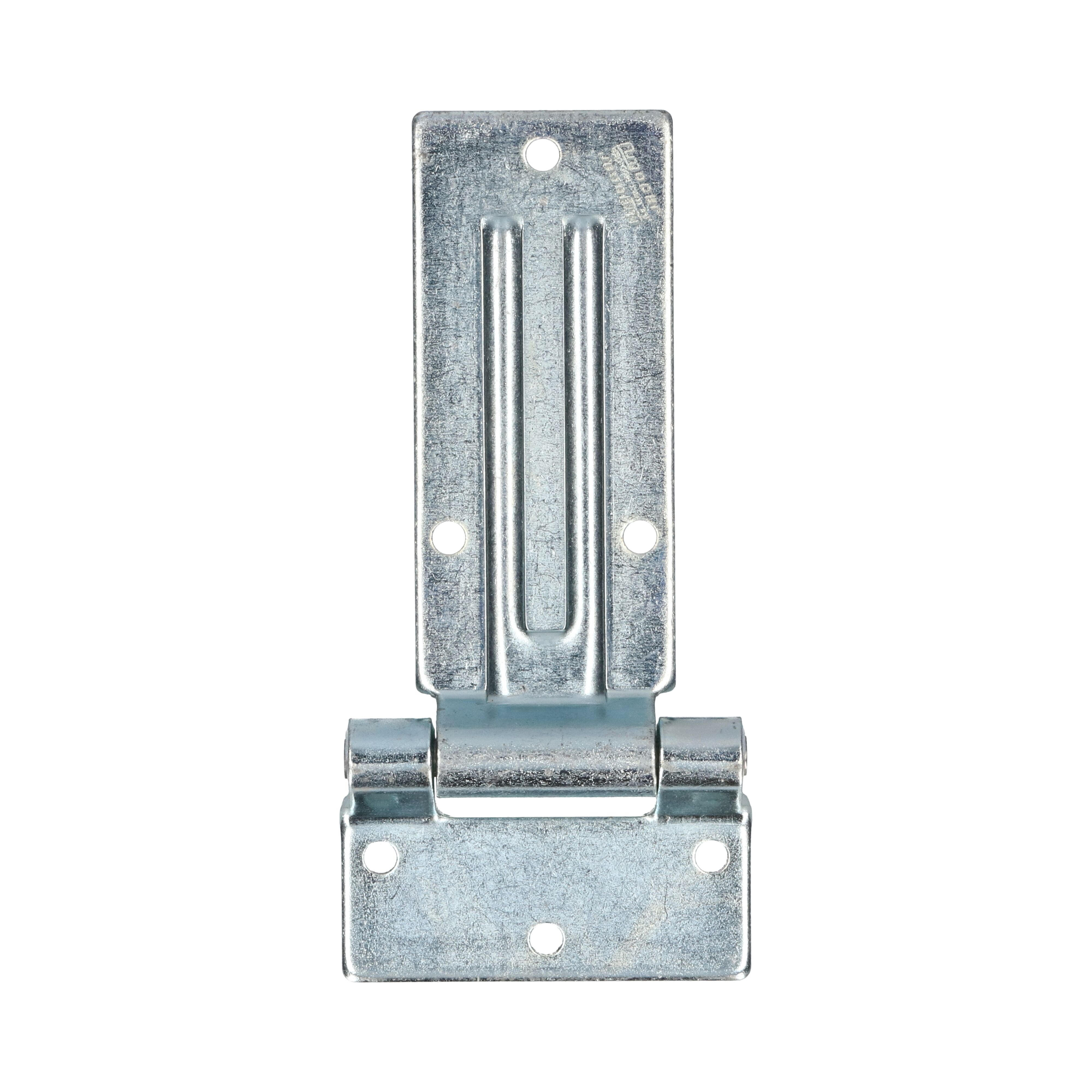 Pommier charnière de porte plaque latérale 165 mm - galvanisée
