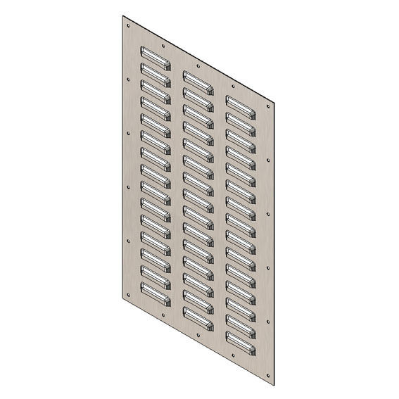 Pommier grille intérieure - pour piège 1571325 - aluminium