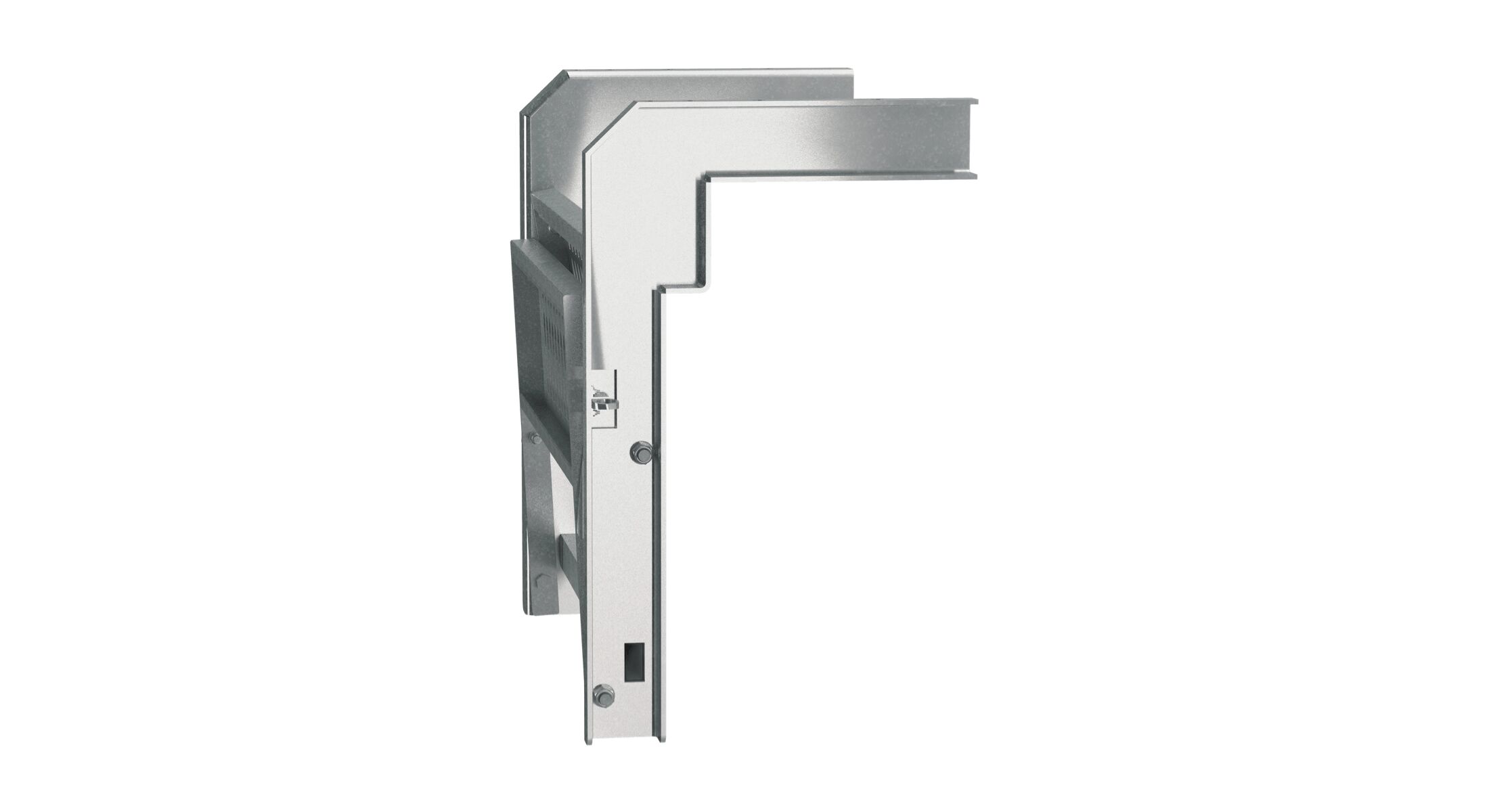 Takler folding ladder - 2 steps - 650 x 745 mm (HxW) - with wide steps